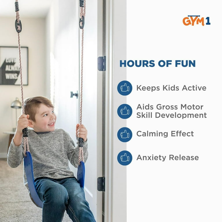 Doorway Swing Swing Set For Indoor Playzone-fit Kidtrix Deluxe