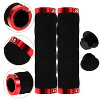 OUNONA 1 Pair of Bike Handlebar Grips Cycling Handlebar Covers Anti-skid Mountain Bike Handle Grips