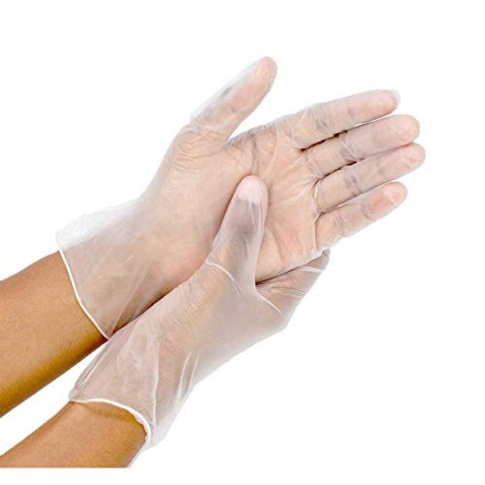 Kleen Chef Food Handling Multi Purpose Disposable Vinyl Gloves, XLarge
