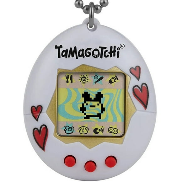 Tamagotchi - Original - Gen2 Hearts (Updated Logo)