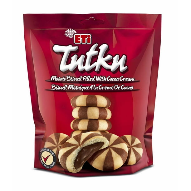 Biscuit mosaïque Tutku d'ETI à la crème de cacao 180 g