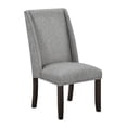thumbnail image 7 of New Classic Furniture Faust Solid Wood Dining Chair in Gray (Set of 2), 7 of 7