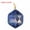 Lapis Lazuli, variant on Natural Crystal Faceted Quartz Flat Hexagonal Pendant Pentagram Chakra Gemstone