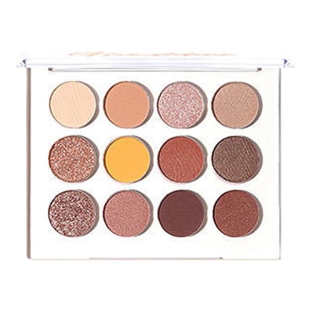 Paleta de sombras de ojos, maquillaje de ojos de larga duración, fácil de mezclar y formulado profesionalmente