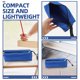 thumbnail image 3 of Raindrops 2Ud Bolsa Con Cremallera Para Herramientas Bolsa De Almacenamiento En Oxford Azul, 3 of 7