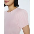 thumbnail image 4 of Free Assembly Women's Crewneck Top with Short Puff Sleeves, Sizes XS-XXL, 4 of 5