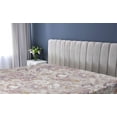 thumbnail image 5 of Ambesonne Floral Design Fitted Sheet, Linear Vintage Damask, Twin XL Size, Pale Ruby Pale Sepia, 5 of 5