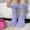 Purple, variant on IDALL Womens Fuzzy Slipper Grips Socks Fluffy Winter Warm Fleece Non Slip Thick Thermal Cozy Plush Socks Black One Size