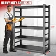 Garage Shelving Unit and StorageEasy Assembly Metal Shelves 5Tier