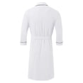 thumbnail image 3 of Men'S Bathrobes Men Robes Lightweight Waffle Robe Robes Lightweight Summer Home Clothes, Long Styles, Yukata Robe For White Bathrobes, 3 of 4