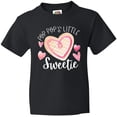 thumbnail image 3 of Inktastic Pop Pop's Little Sweetie with Pink Heart Cookie Youth T-Shirt, 3 of 5