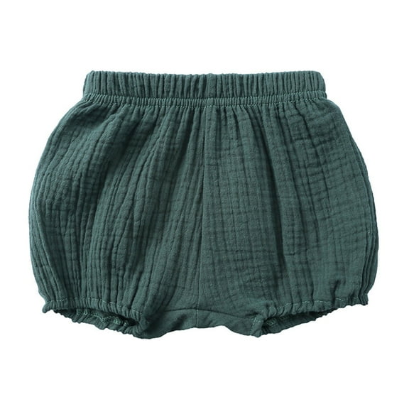 Hiijoy Toddler Girls Lightweight Pull-On Shorts Solid Breathable Casual Shorts, Sizes 2-3T