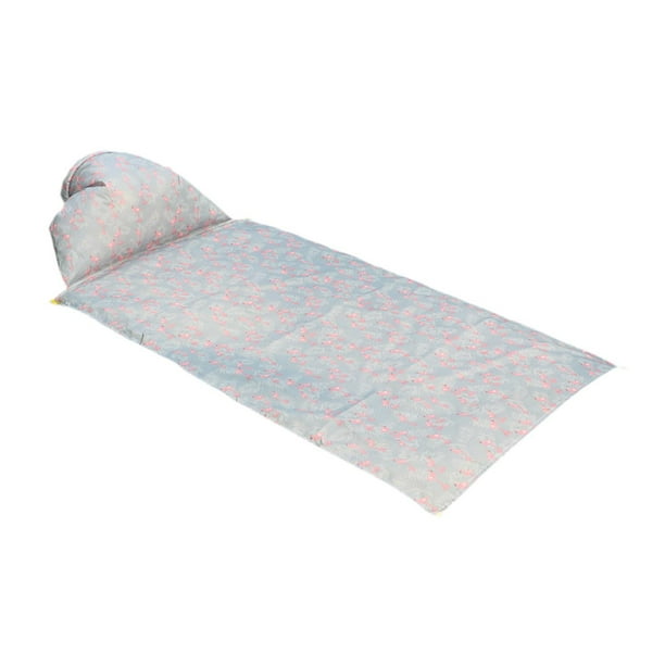 Manta de picnic plegable con reposacabezas y bolsa con cordón, tela Oxford antideslizante. flamingo 85x210cm