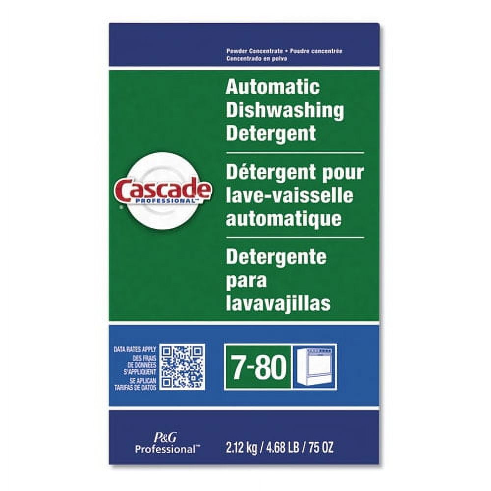 Automatic Dishwasher Powder, Fresh Scent, 75 Oz Box | Bundle of 5 Each