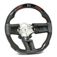 thumbnail image 4 of LED  Lights Steering Wheel, Speed RMP LAP Dispaly High Performance Carbon Fiber Steering Wheel Heat Resistance 32 LEDs  For Auto, 4 of 8