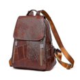 thumbnail image 5 of 2023 Nuevas mochilas para mujer, mochila sencilla de cuero sintético, mochila de gran capacidad para mujer, mochila impermeable de alta calidad para mujer, 5 of 5