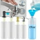 thumbnail image 2 of Dispensador de jabón para platos de cocina de 500ml, dispensador de bomba de jabón para fregadero, contenedor de líquido para lavar platos con detergente incorporado de acero inoxidable Tan Jianjun unisex, 2 of 2