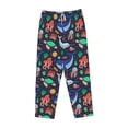 thumbnail image 4 of Daiia The Underwater World Women's Sleep Pant with Pockets and Drawstring,Pajama Pants-Small, 4 of 9