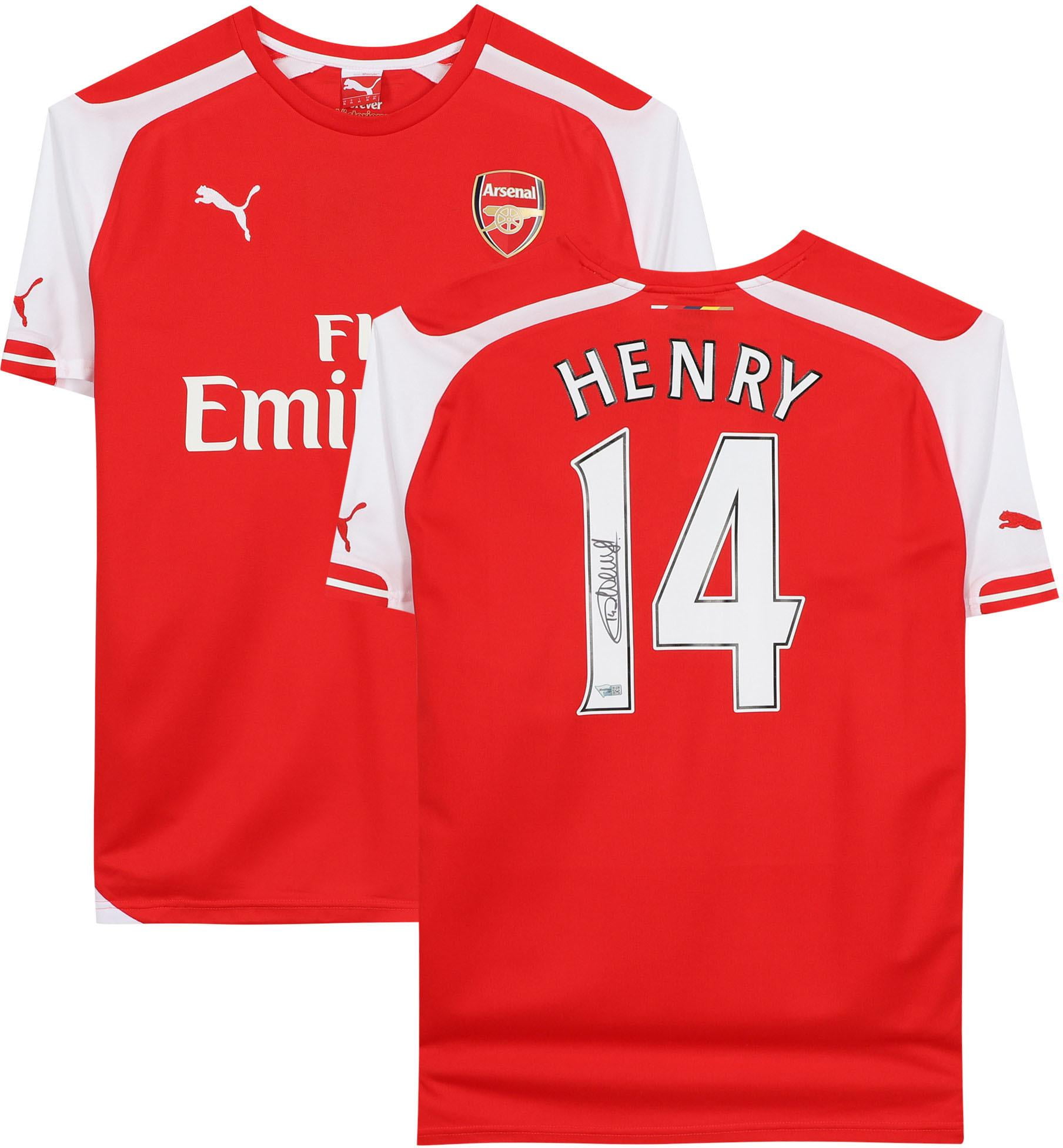 Fanatics Authentic - Thierry Henry Arsenal Autographed Jersey - Icons