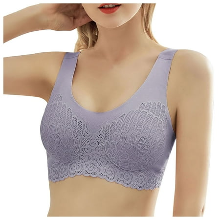 

DORKASM Bras for Women Push-Up Padded T-Shirt Bra with Full Coverage Constant Push Up Plunge Bra XL Multicolor