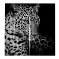 thumbnail image 2 of 2 Paneles 3D Foto Impresión Cortinas de Ventana Habitación de Naturaleza Animal Imagen Decoración de nieve perfecl Cortina de poliéster, 2 of 8