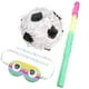 thumbnail image 4 of 1 juego de piñatas de fútbol para fiesta de cumpleaños, piñata de temática deportiva con palo ciego, 4 of 7