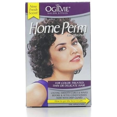 Ogilvie Home Perm The Original Color-Treated, Thin or Delicate Hair 1 Each (Pack of (Best Styling Products For Permed Hair)