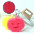 thumbnail image 4 of Esponjas de limpieza de Halloween Calabazas Sensibles a la temperatura Antirayaduras Esponjas de limpieza del hogar Ollas Sartenes 10 cm * 9,5 cm * 4 cm, 4 of 5