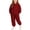 Red, variant on Gamivast 2 Piece Sweatsuit Outfit for Girl Long Sleeve Pullover Hoodie Sweatpants Tracksuit Set Casual Activewear Jogger Set Beige 6 Years
