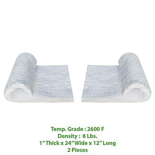 Kaowool 2"x18"x74" Ceramic Fiber Insulation Blanket 8# Thermal Ceramics 2300F 