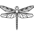 thumbnail image 1 of Cuadro Decorativo de Metal con Diseño libelula Mediano, 1 of 4