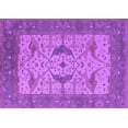 thumbnail image 1 of Ahgly Company Indoor Rectangle Oriental Purple Industrial Area Rugs, 2' x 5', 1 of 4