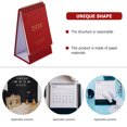 thumbnail image 2 of Shisuyan Desktop Month Calendar Office Standing Calendar Household Table Calendar Home Accessory, 2 of 8