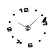 thumbnail image 4 of Reloj de pared de fácil de leer, movimiento silencioso silencioso, reloj decorativo para , decoración de bricolaje, con pilas Negro Macarena Reloj de pared moderno de bricolaje, 4 of 8