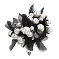 thumbnail image 4 of MasteelfCA 1pc Girl Hair Tie Elastic Hair Loop Pearl Design Hair Rope Elegant Headwear, 4 of 7