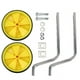 thumbnail image 2 of Material de metal rueda de atrenamiento para bicicletas para niones, rueda lateral de bicicleta para ninos de rendimiento estable, para la mayoría de los niños de una sola, 2 of 7