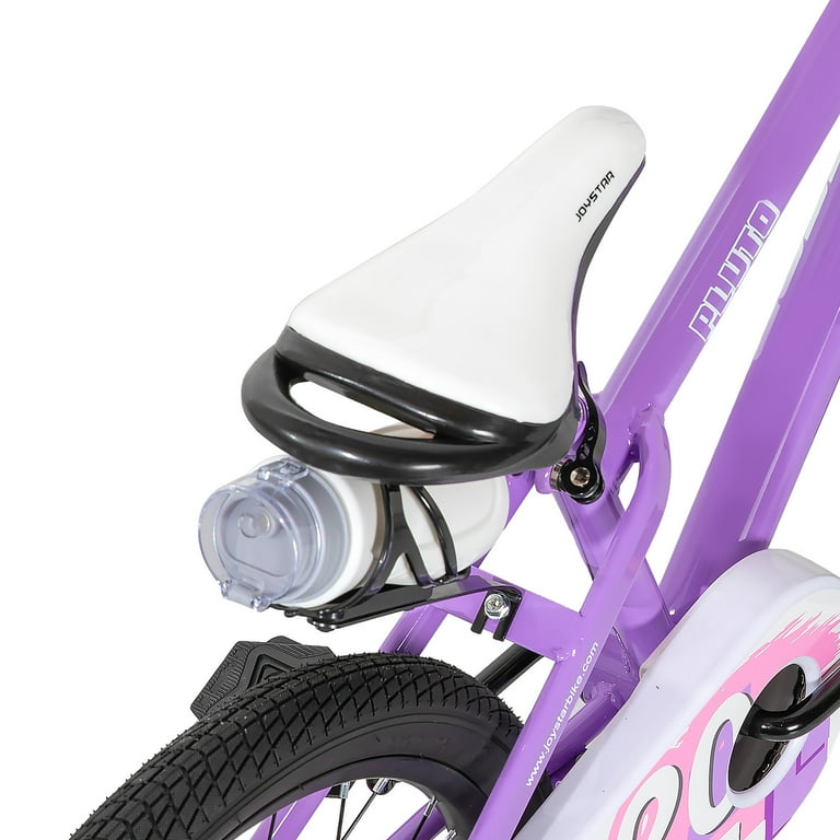 Free Shipping JOYSTAR Pluto Kids Bike with Training Wheels for 12 14 16 18 inch Bike Gray Blue Purple Green Orange Pink Walmart