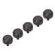 thumbnail image 5 of Juego de 5 piezas de accesorios de repuesto para reparación de cabezales de reloj de acero, color negro, 5 mm/0,2 pulgadas, 5 of 14