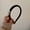 A, variant on Elegant Imitation Pearl Rhinestone Velvet Headband for Women - Chic Hair Hoop Accessory
