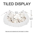 thumbnail image 5 of Tree Stylish Chiffon Women's Summer Beach Dress with Polyester Straps, 5 of 6