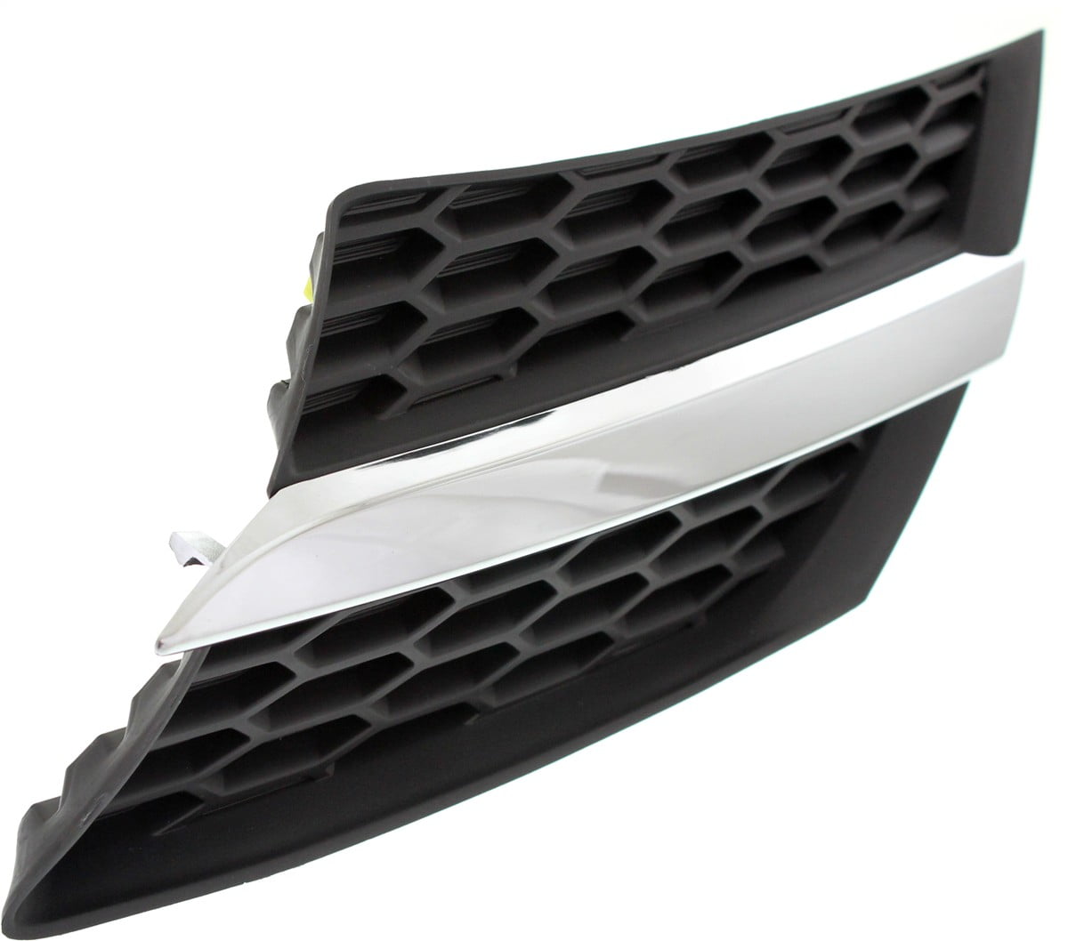 Grille Assembly Compatible With 2013-2015 Toyota RAV4 Left Driver Textured Black