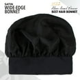 thumbnail image 3 of Evolve Luxe Satin Wide Edge Bonnet Black, 3 of 5