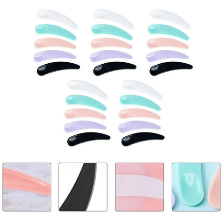 Niceauty Makeup Scoop Facial Mask Spoon PP 200Pcs Professional Makeup Tool