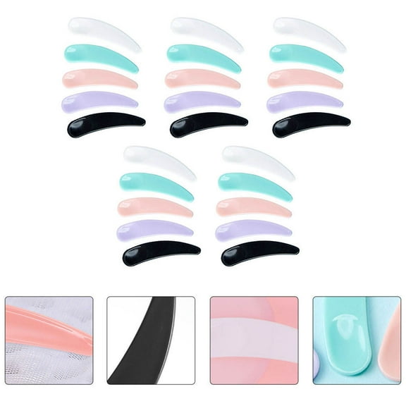 Niceauty Makeup Scoop Facial Mask Spoon PP 200Pcs Professional Makeup Tool