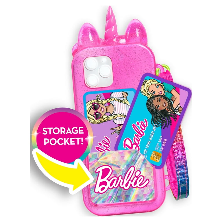 Barbie Unicorn Play Phone Set Kids Accessory with Lights Sounds Accessories For Ages 3 Walmart