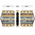 thumbnail image 4 of HELLHERO Western Horse Bible Case for Men, Portable Bible Covers with Large Capacity for Church Bible Study Prayer Study, 4 of 12