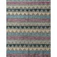 thumbnail image 1 of Ahgly Company Machine Washable Indoor Rectangle Abstract Dark Goldray Area Rugs, 5' x 7', 1 of 7