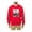red, variant on DOPE Mens The Skating In Paris Sweatshirt, Grey, Medium