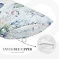 thumbnail image 5 of Daiia Sea Animals Bedding Waterproof Pillow Protector Zippered Queen – Bed Bug Proof Pillow Encasement-14"x20", 5 of 9