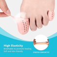 thumbnail image 2 of 12pcs Toe Protectors Breathable, Silicone Toe Caps To Cushion Toe Blister With Holes For Stop Toe Pain, 2 of 5